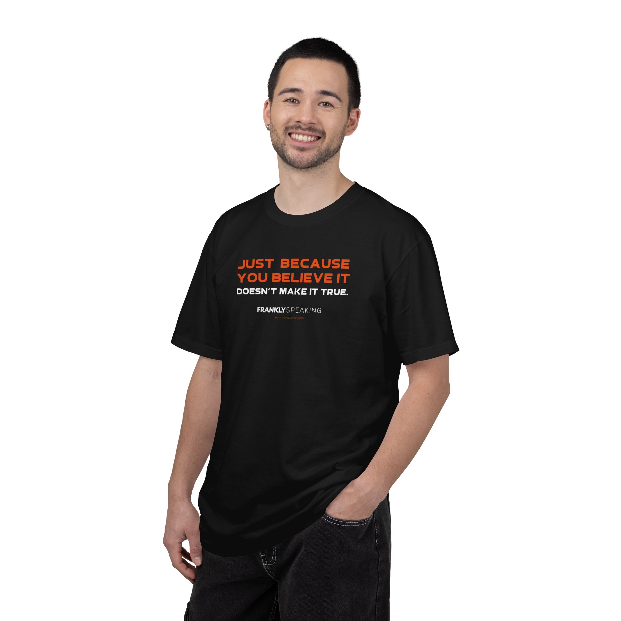 Black Belief and Truth Tee - Image 4