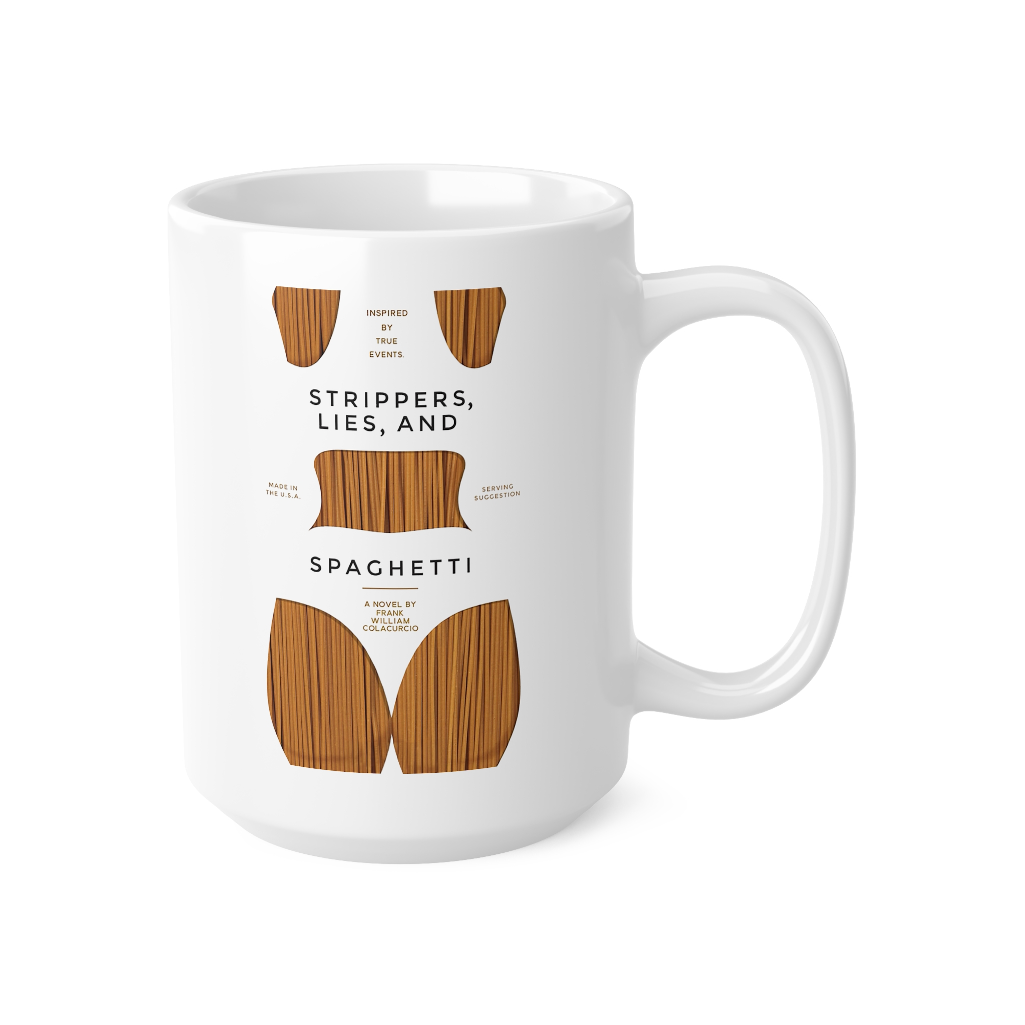 White Book Mug